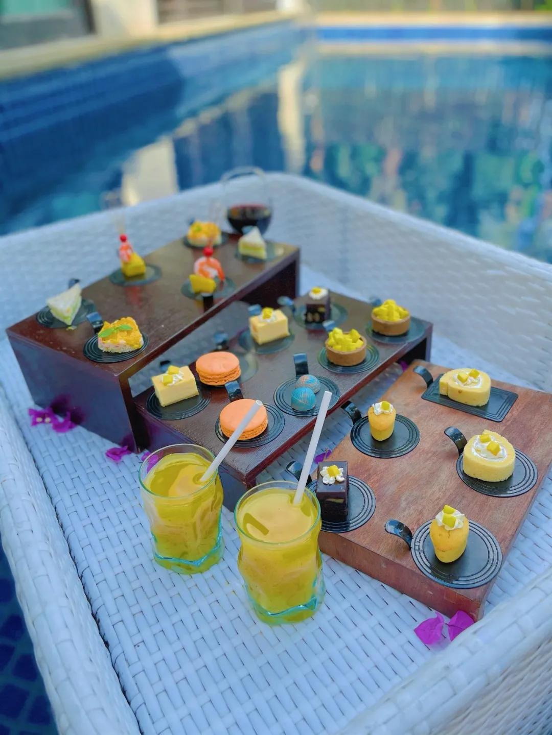 假装在马尔代夫度假,铂尔曼三亚海滩