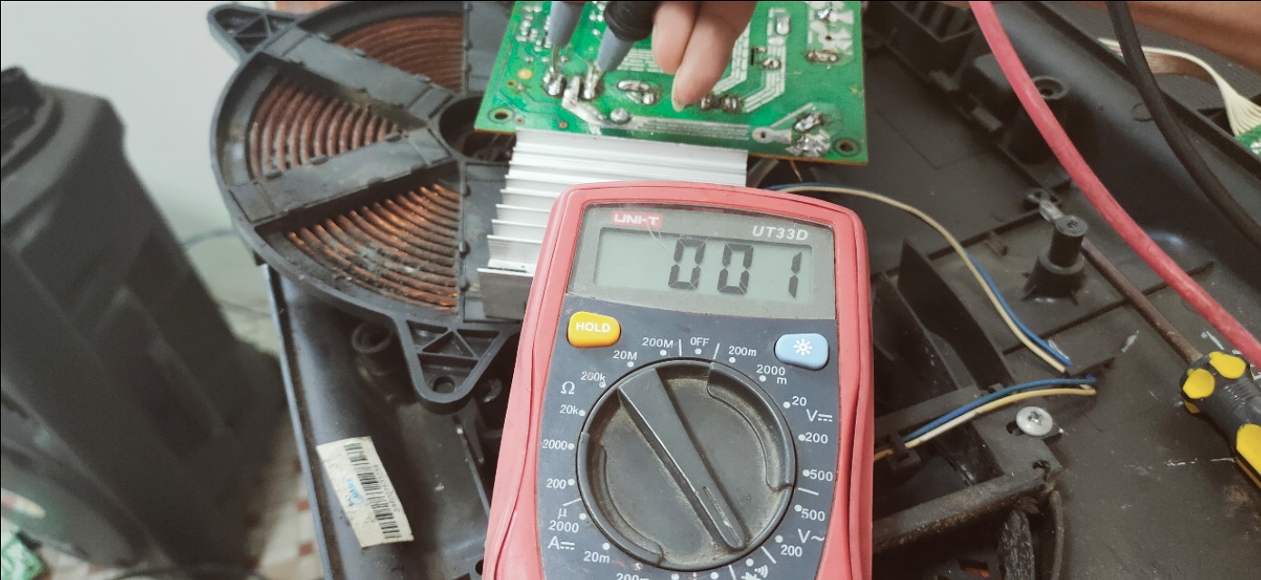 电磁炉维修不加热故障大全,电磁炉维修开关不灵怎么修