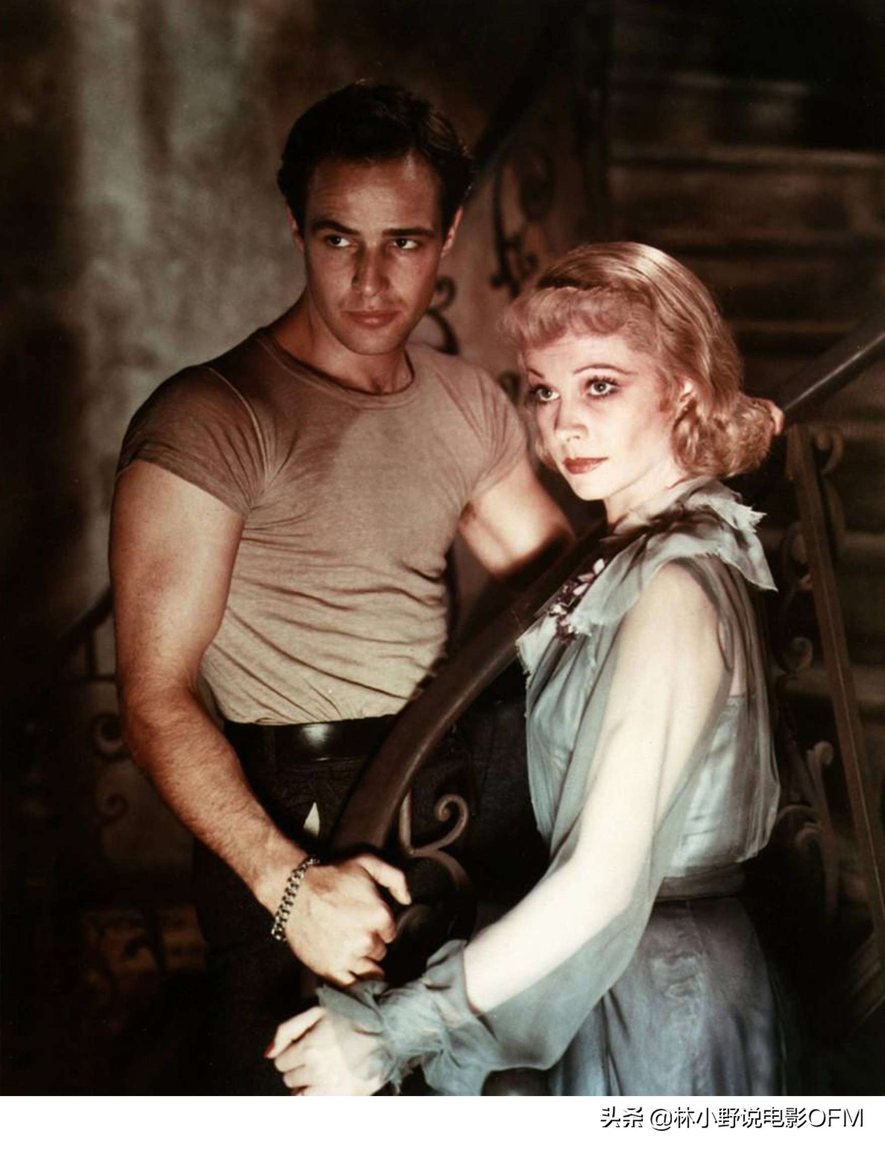 马龙白兰度费雯丽关系,马龙白兰度费雯丽合照