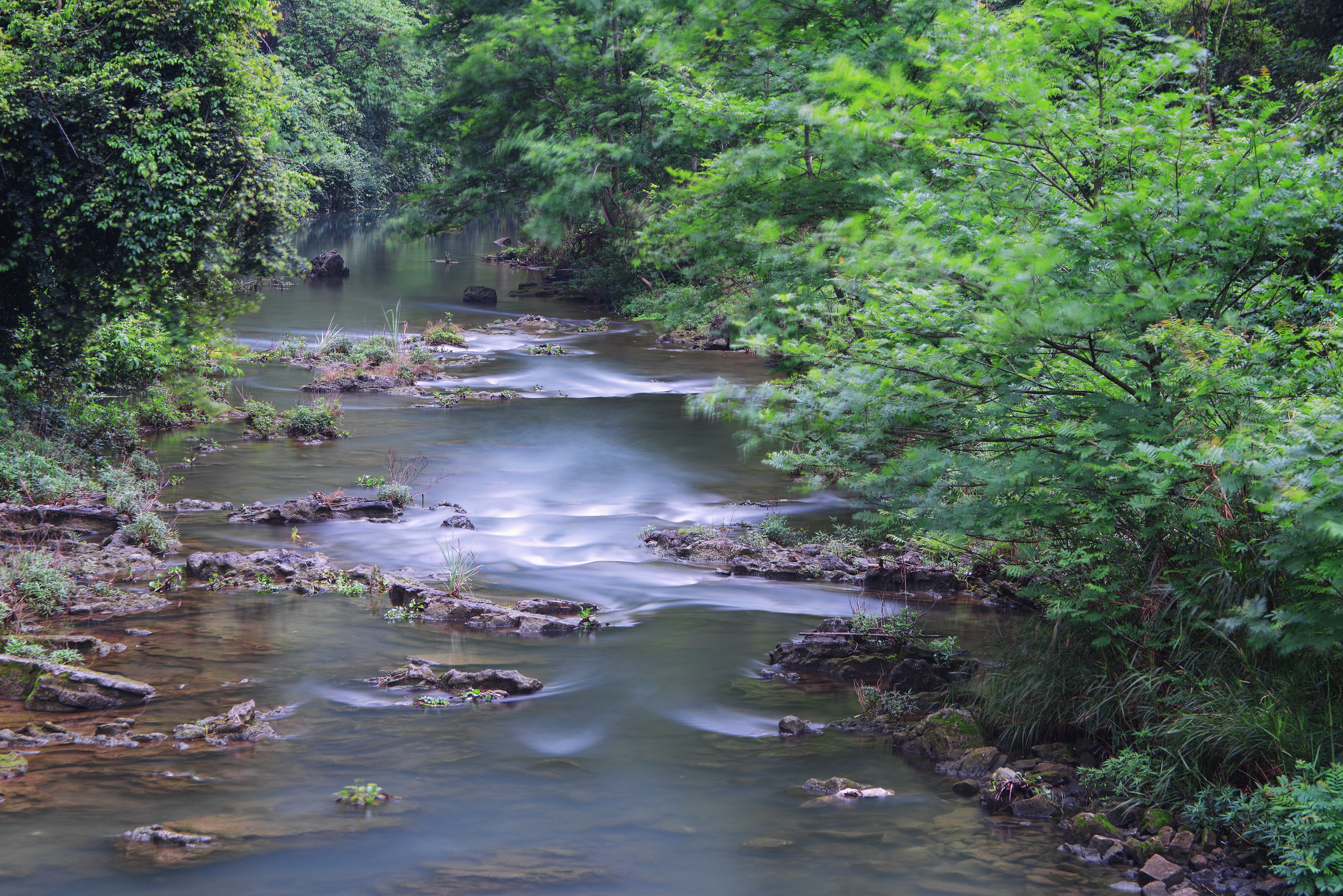 柳州鹿鸣山小七孔,柳州自驾小七孔旅游攻略