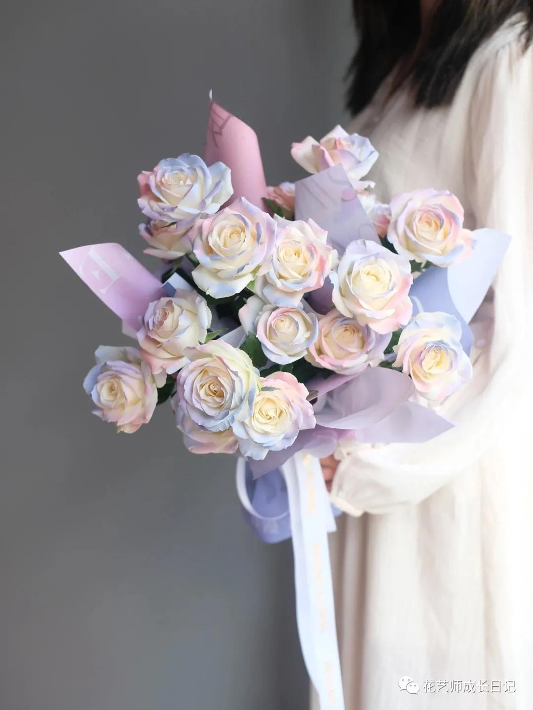 节日特辑vol.10|4款喷色玫瑰的新思路，不一样的新视角