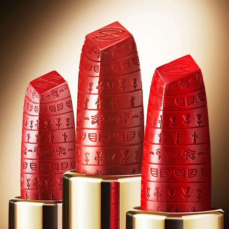 从外到内美得惊艳,大英博物馆联名「古埃及图腾」口红