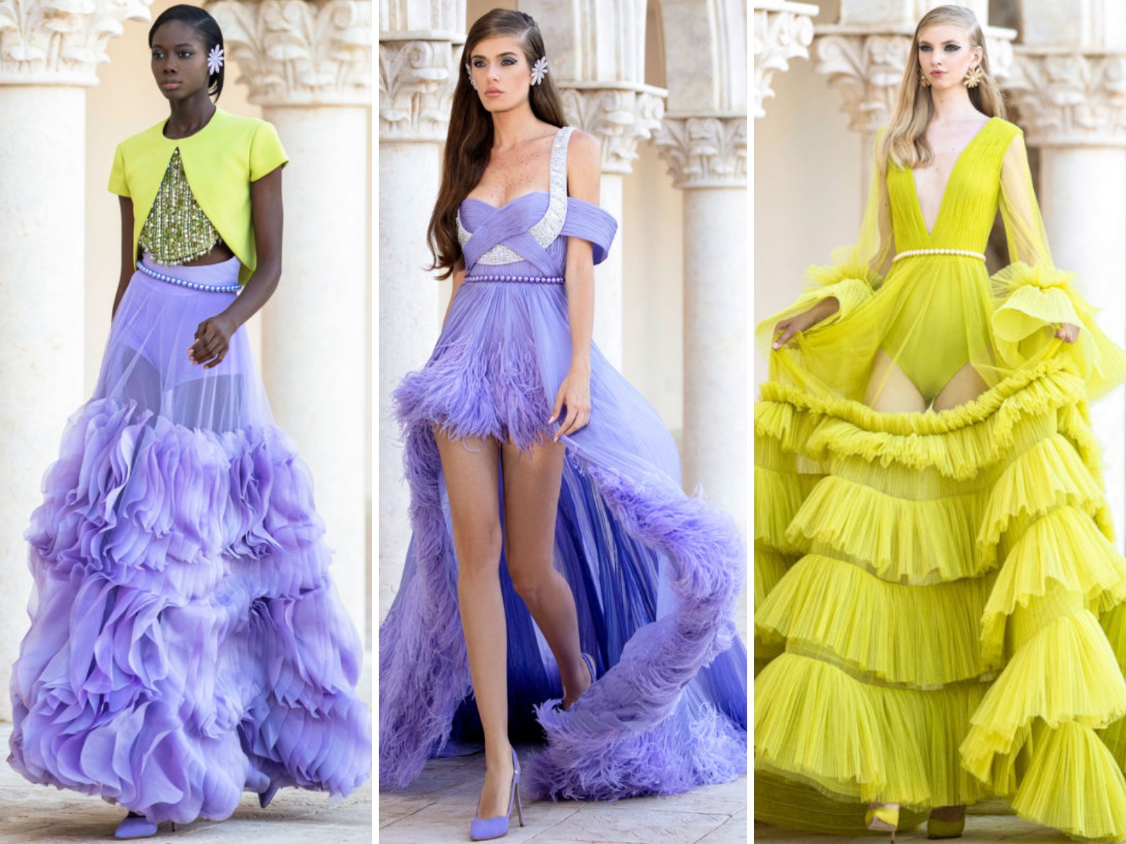 georgeshobeika高定秀红色,georgeshobeika2023春夏高定