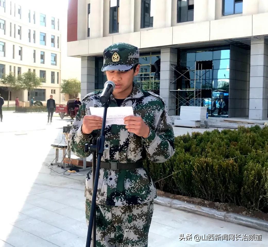 长治市体育运动学校军训,长治体校冬训誓师大会