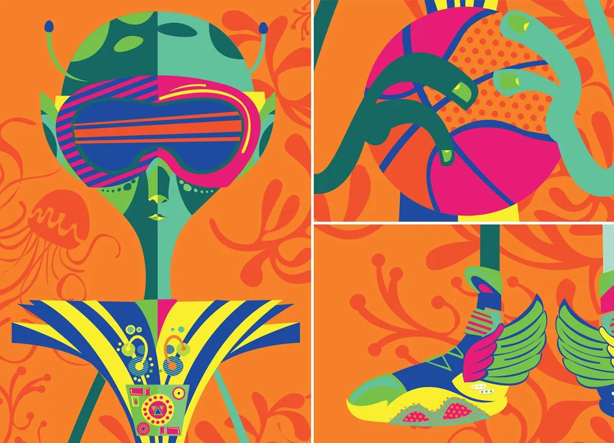 韩国插画师yoovora作品欣赏,澳大利亚插画师loika作品欣赏