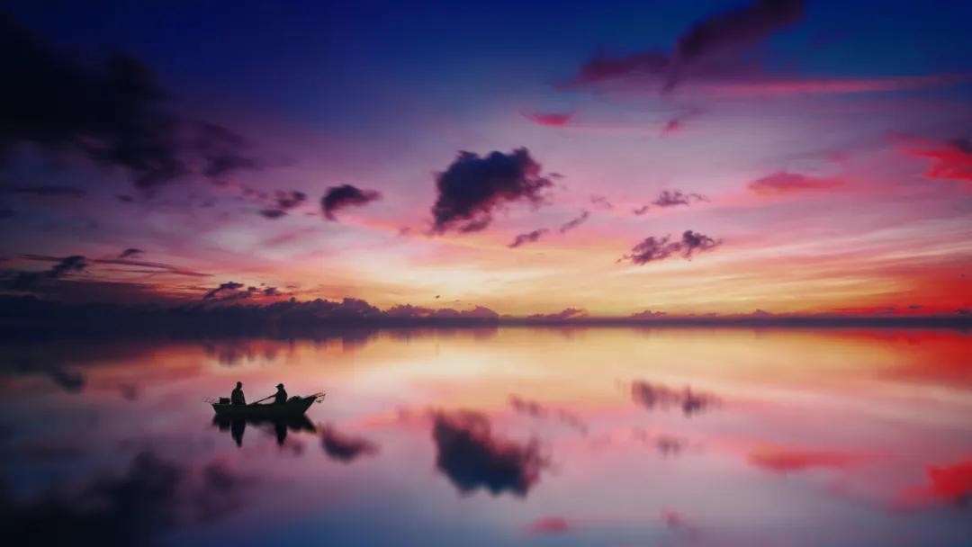 夕阳西下暮色斑驳,夕阳下光影斑驳如梦如幻