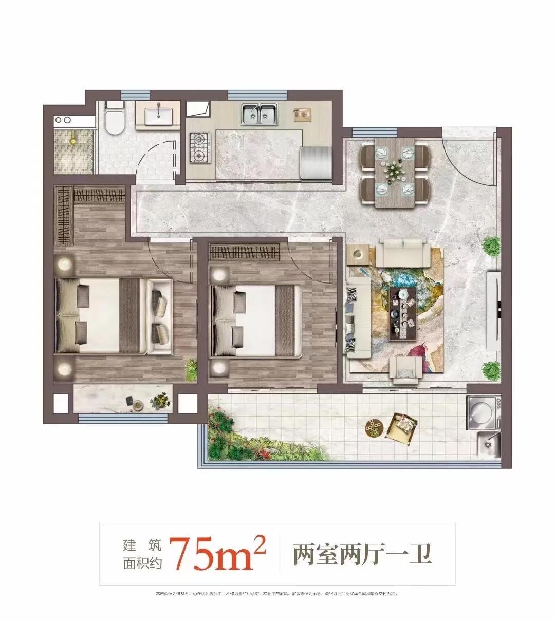 心动！77㎡三开间朝南、98㎡一梯一户！泰州这届神仙小户型超能打