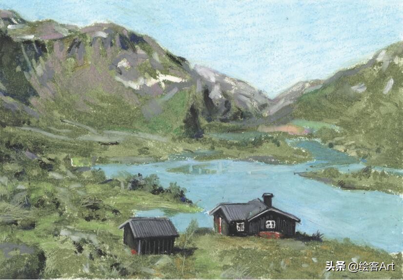 油画棒绘画基础介绍,可塑性强的油画棒跟儿童油画棒