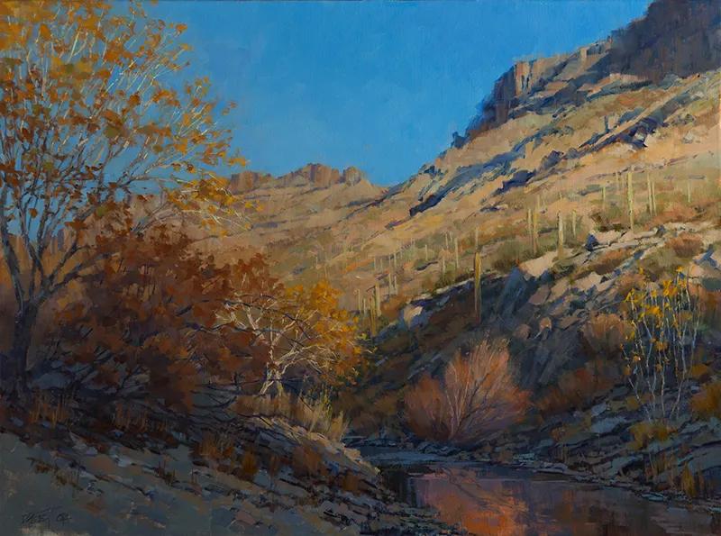 绝美风景油画教程,最灵动的风景油画