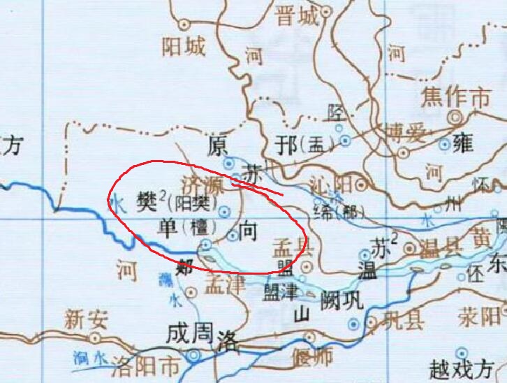 襄阳哪边是襄城和樊城,襄阳和三国有关的地名