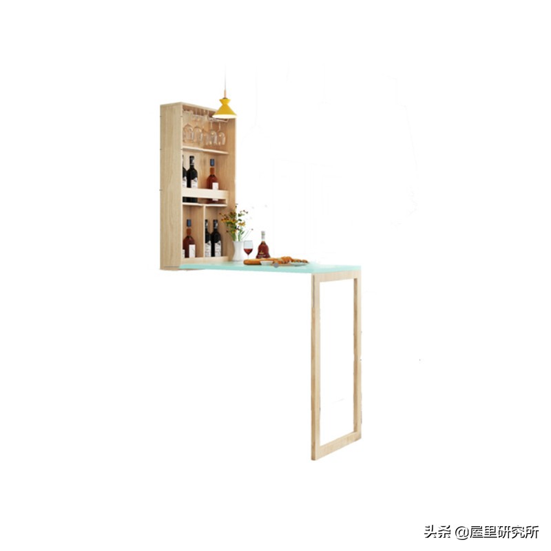 小户型折叠抽拉式餐桌,小户型折叠餐桌效果图大全