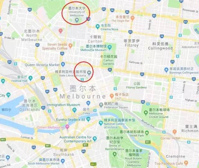 澳洲大学分布地图高清中文版,澳洲大学都在哪些城市