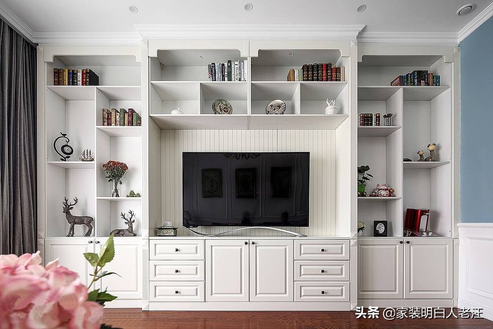 客厅电视背景墙怎样做延伸,电视背景墙凸出来怎么改造