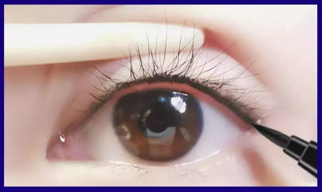 手残党眼线攻略,小猫眼线画法手残党