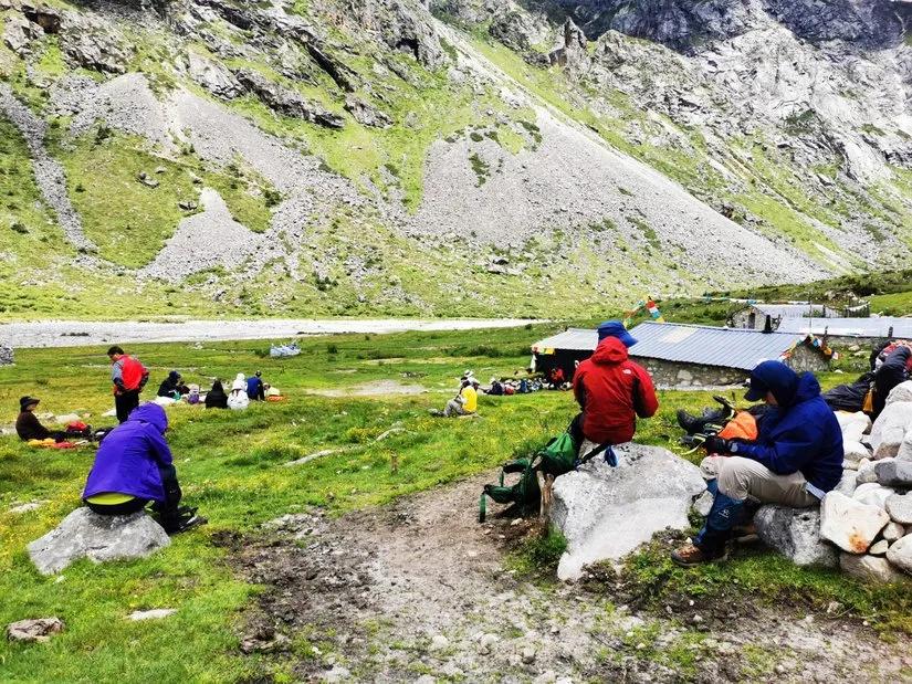贡嘎山的徒步,贡嘎雪山大环线徒步游记