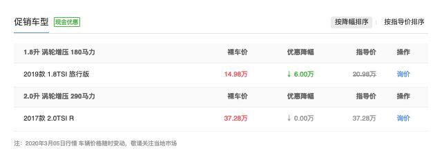 高尔夫旅行版顶配二手车,高尔夫旅行版降价