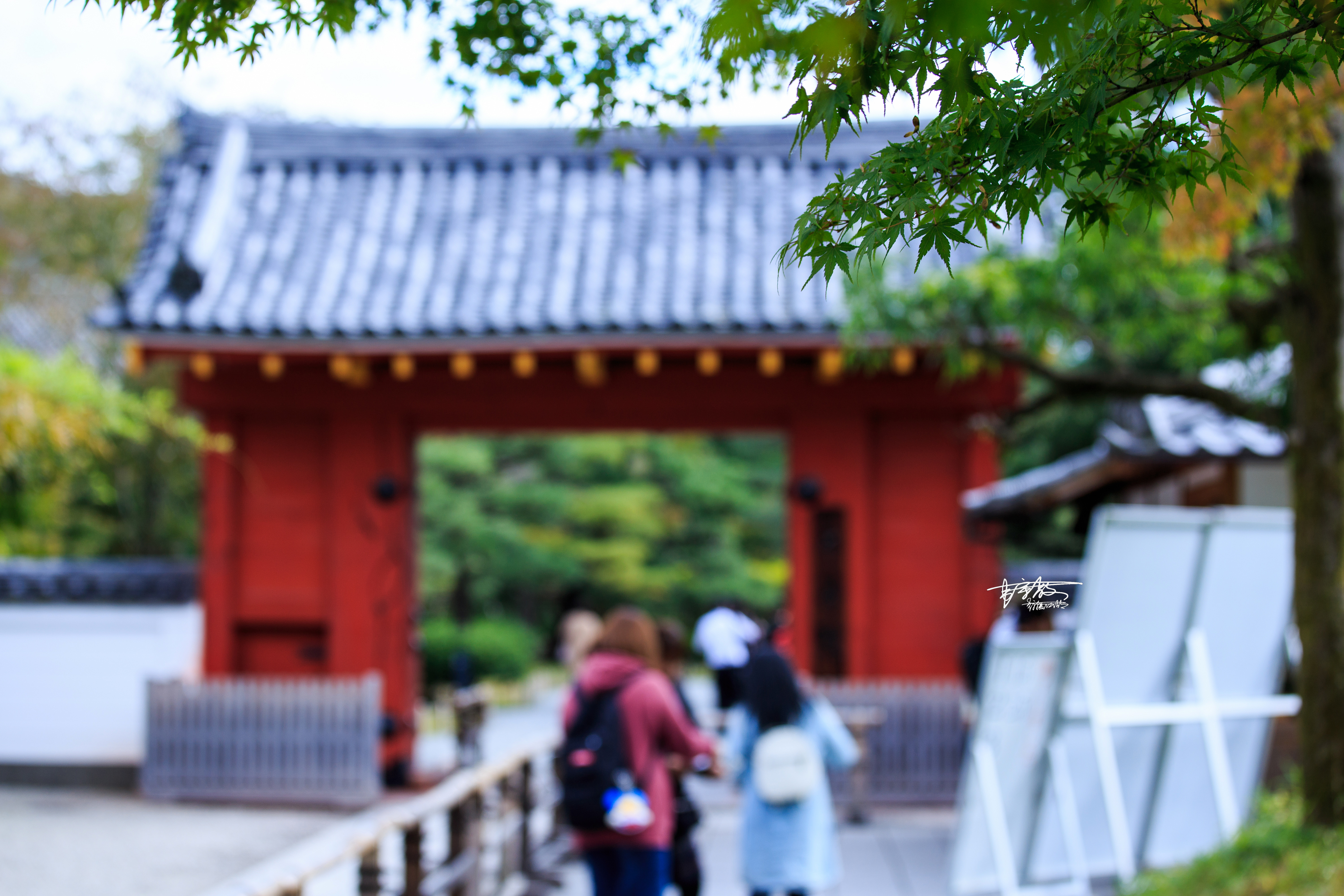 《万叶集》里的荒芜旧宫，千寻与无脸男走过的桥