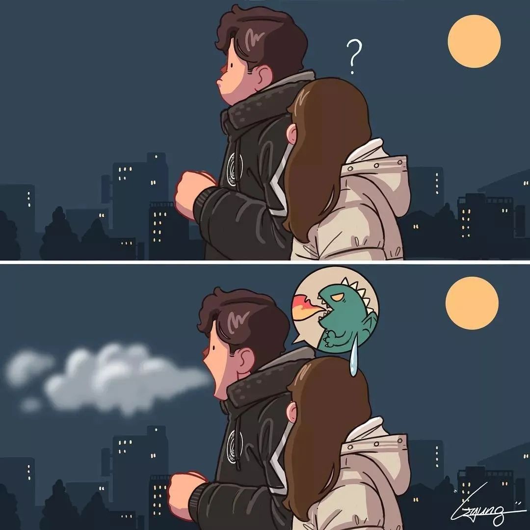 韩国插画师爱情故事,韩国插画大师情侣