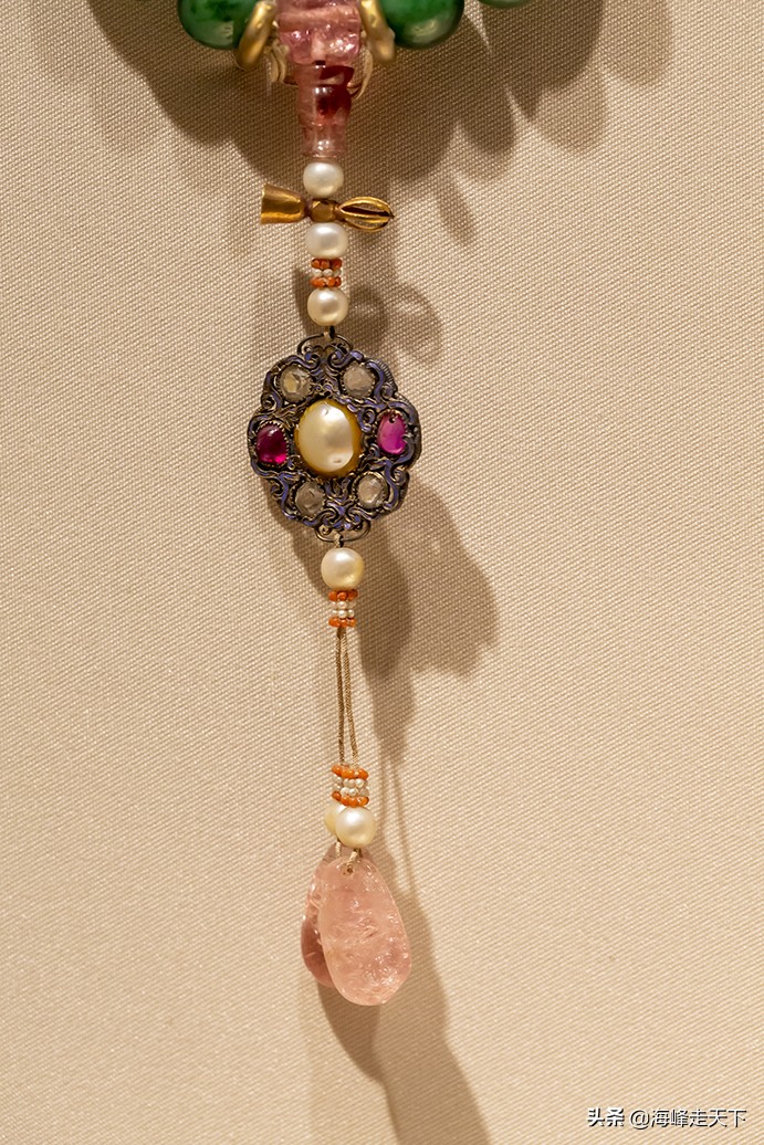 馆藏十八子翡翠手串,乾隆翡翠精品十八子手串