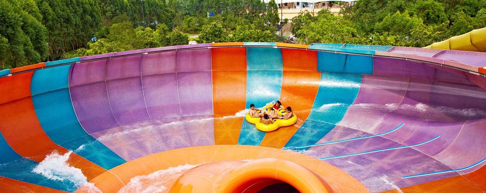 占地面积450亩、奥运会级别的控水施设、这样的乐园你来过吗？