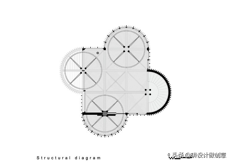 树屋房间设计壁炉红色调,树屋内设计