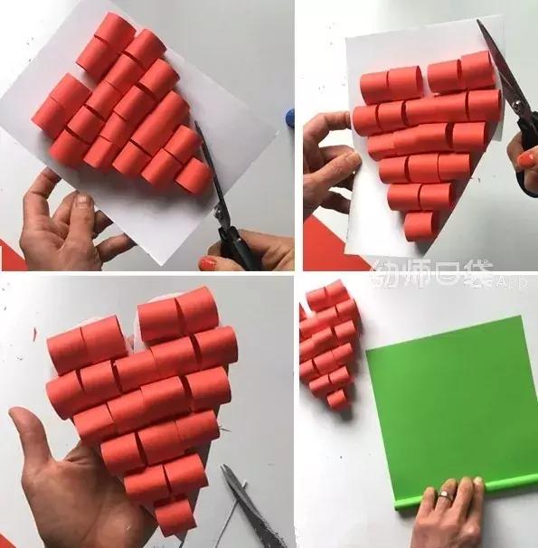 6-12岁手工制作三八妇女节贺卡,5-6岁大班创意手工三八妇女节