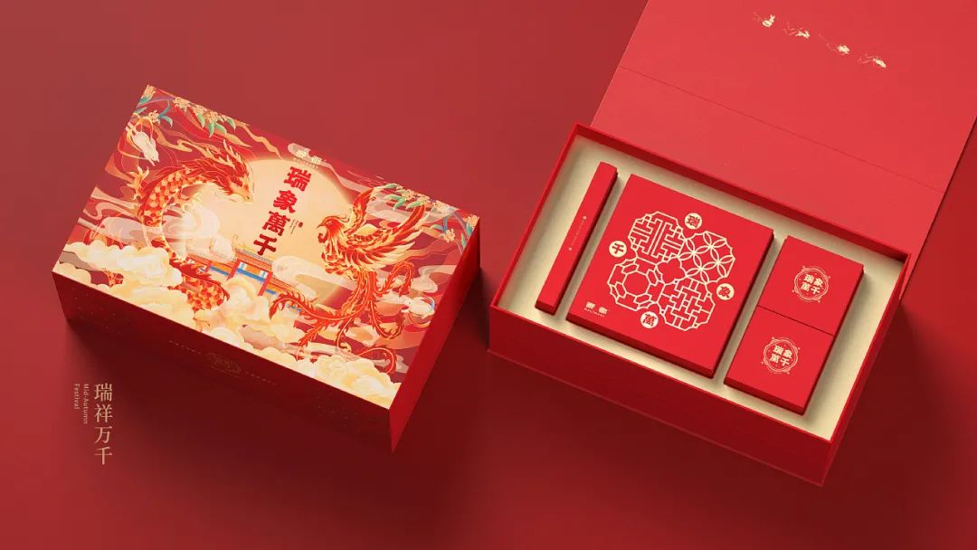 融合了中国元素的设计,中国风礼盒包装设计