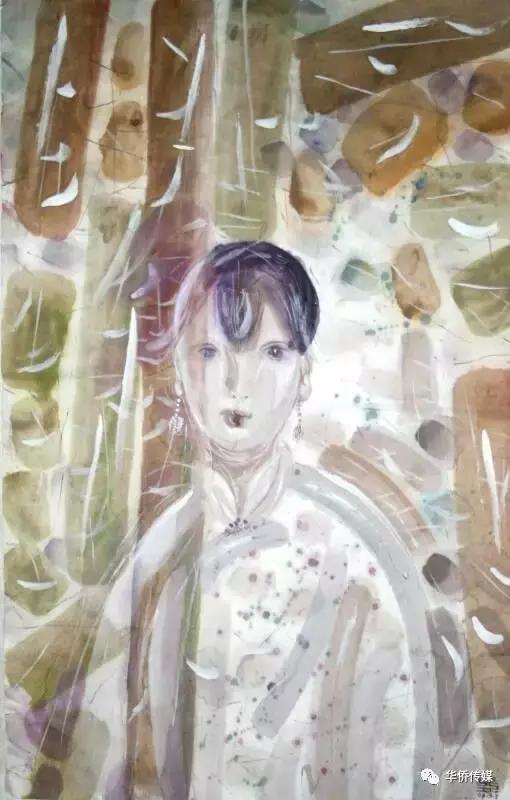 彩墨大写意花鸟,中国大写意彩墨花鸟