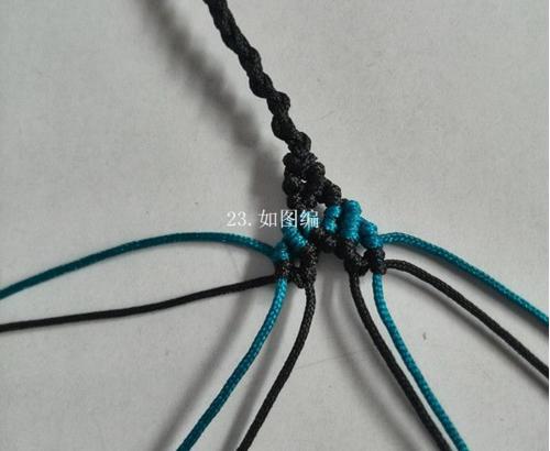 编蝴蝶绳教程,5号线绳编蝴蝶教程大全