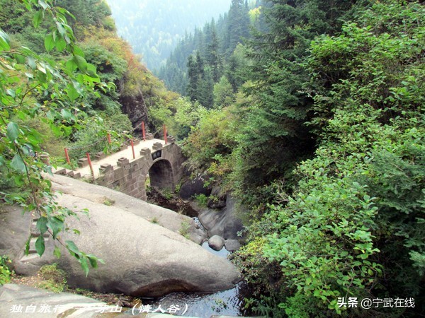 宁武芦芽山悬崖栈道,太原出发芦芽山马仑草原自驾路线