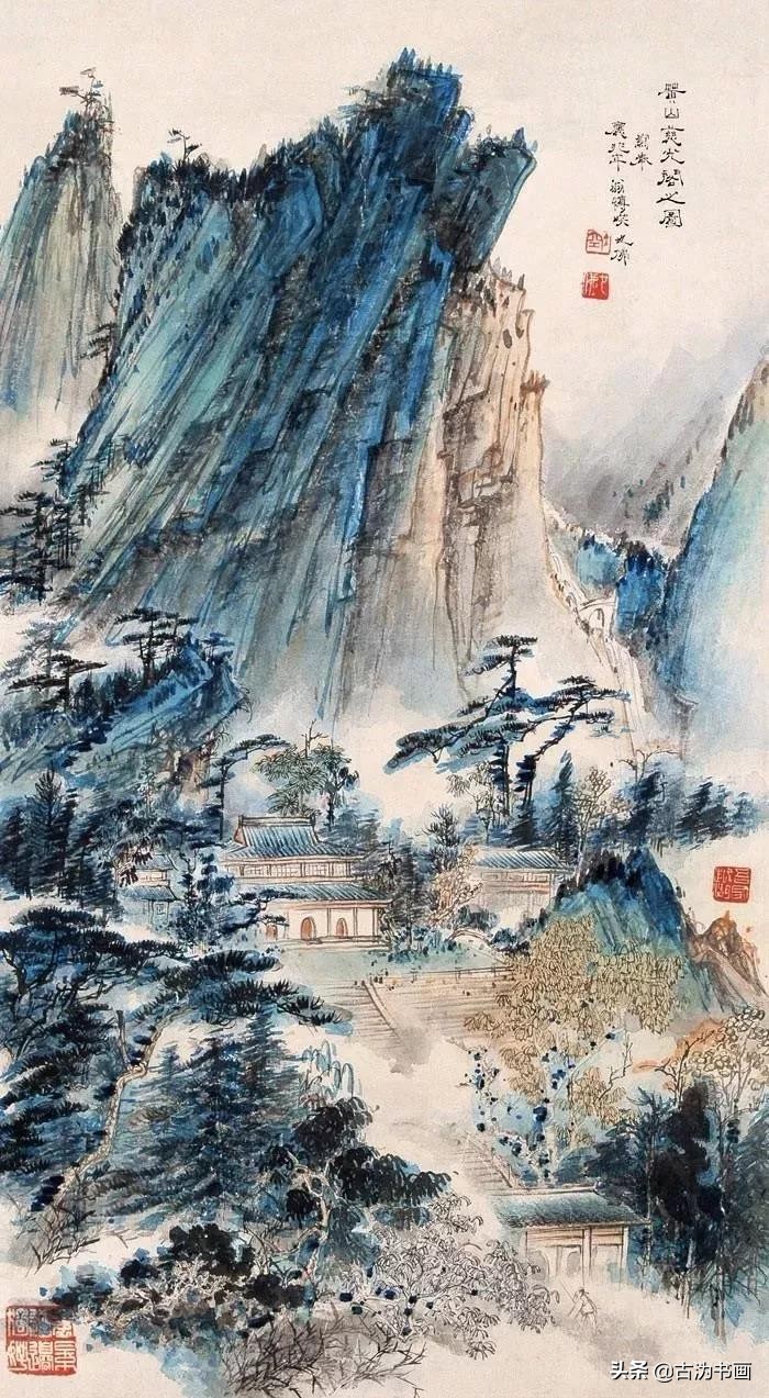 赵春秋山水画口诀,如何画好山水画中的人物
