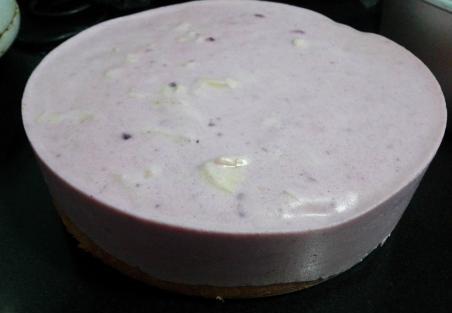 蓝莓慕斯简单版,蓝莓小甜品慕斯