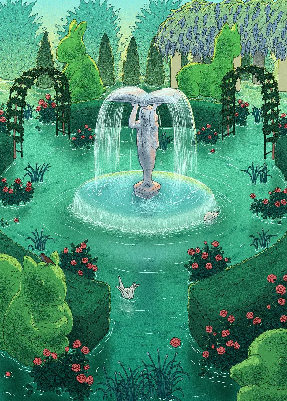 美国纽约视觉艺术学院插画,插画毕业展