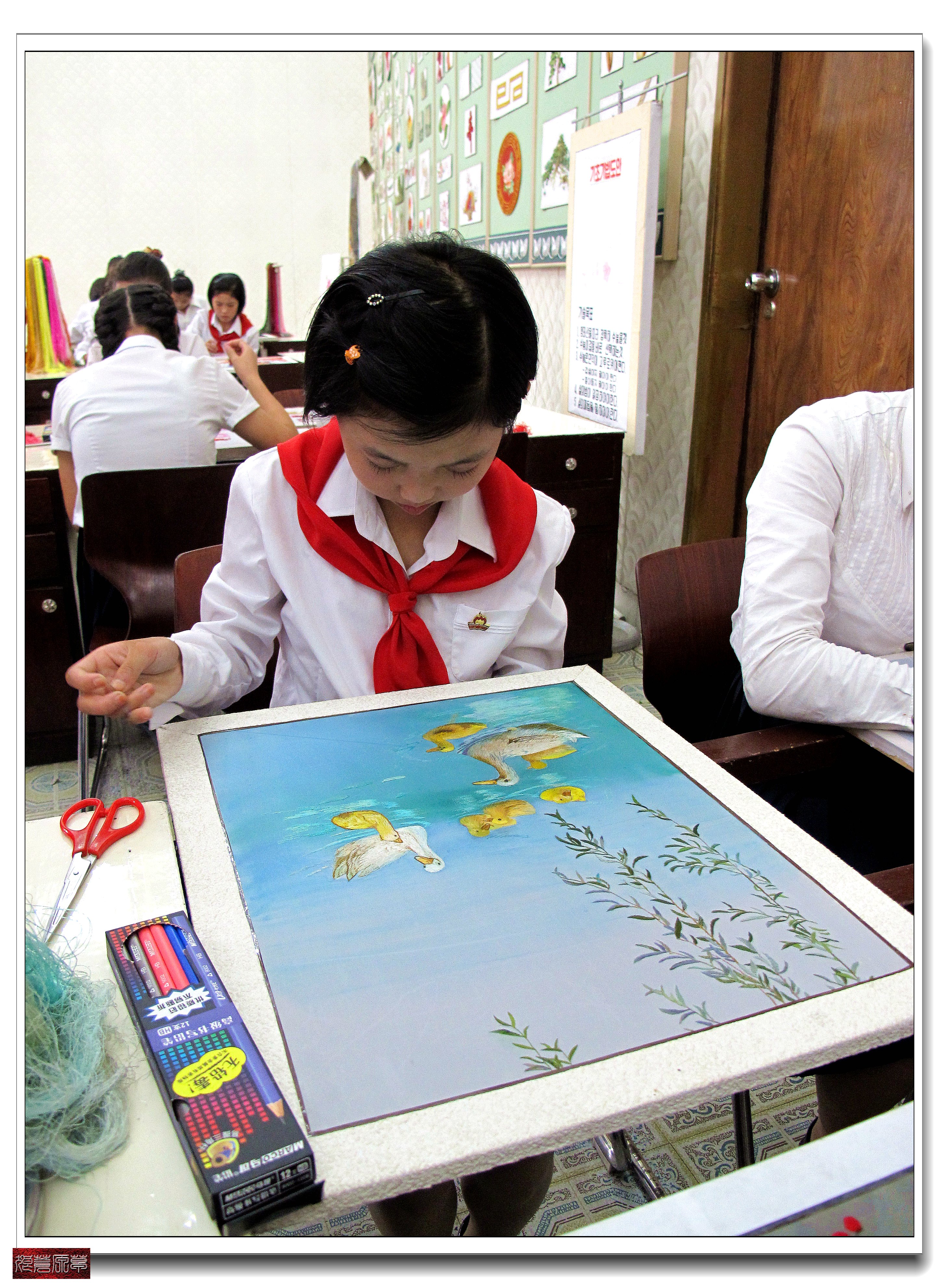 走进神秘国度纪录片,十年前朝鲜万景台少年宫视频