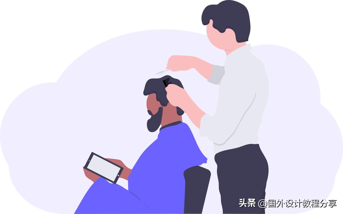 扁平矢量插画教程,矢量扁平插画怎么画