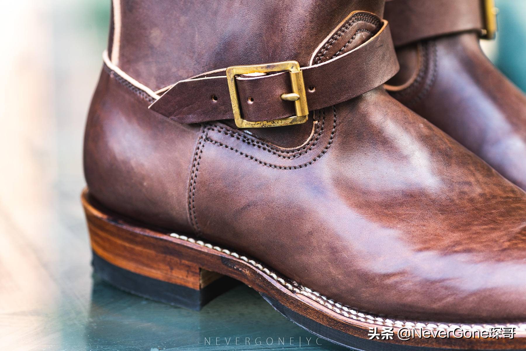 一双少见但高端的电工雨鞋——Viberg2060马皮工程师