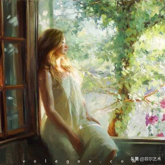 「经典油画」超美超性感的俄罗斯女郎人体油画欣赏