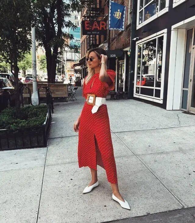 小个子腰带装穿搭150显高,矮个子怎么系腰带显高显瘦