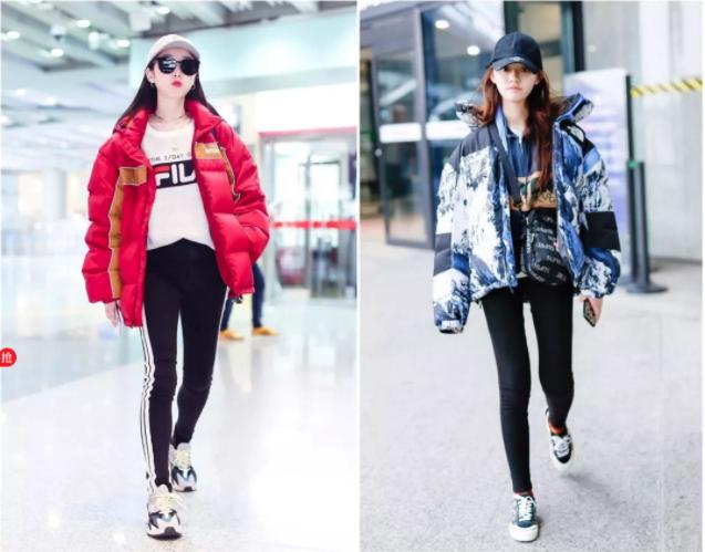 戚薇明星穿搭二选一,吴昕戚薇同款西装