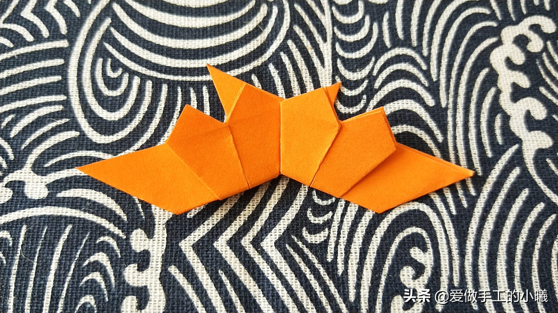 向日葵手工折纸手抄报立体,可以套在手上的向日葵折纸