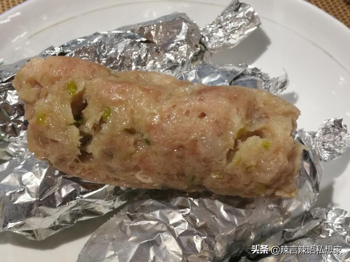 不用锡纸和肠衣自己在家做火腿肠,在家怎么自制火腿肠没有肠衣