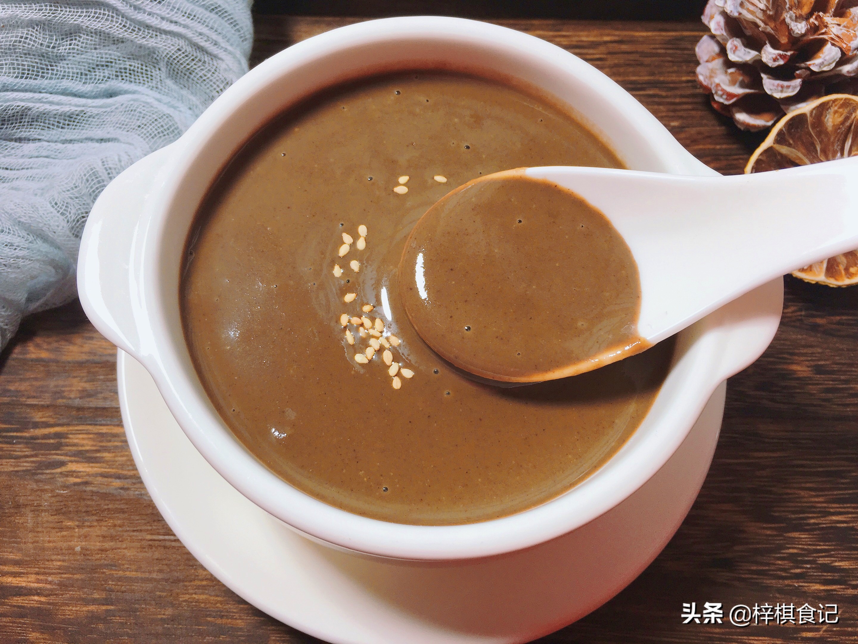 乌发生发补肾抗衰老豆浆,养胃又补肾乌发的豆浆配方