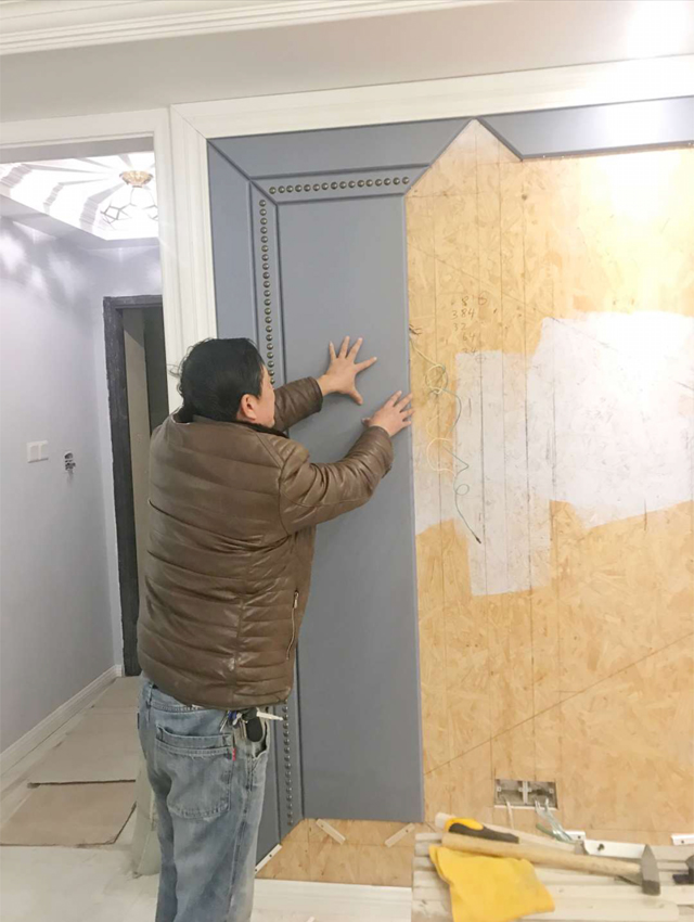 硬包背景墙多少钱,实体店背景墙价格表