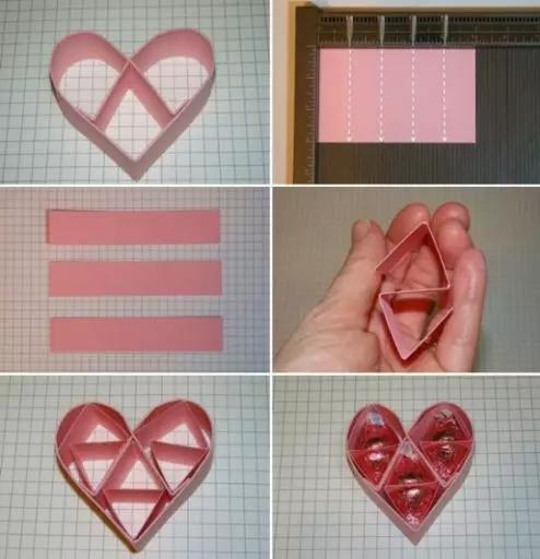 1000种最最最最最简单的爱心手工,爱心手工作品创意立体高级