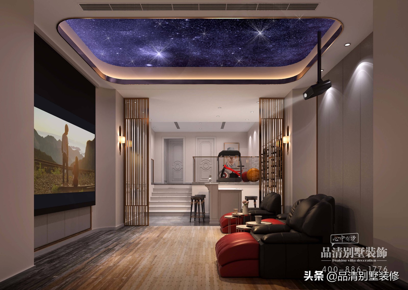 300平轻奢中式别墅设计图,300平美式别墅装修设计