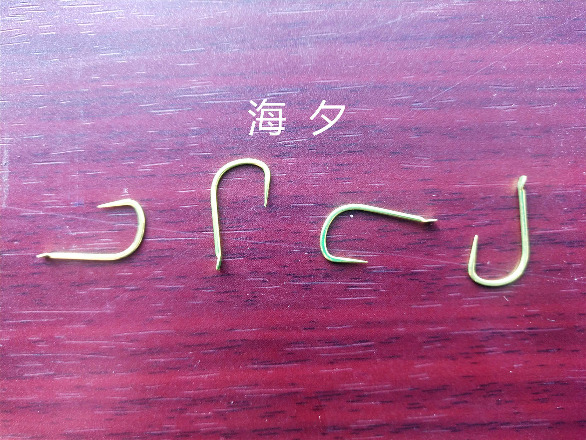 袖钩和新关东鱼钩对比表,袖钩主流鱼钩图解