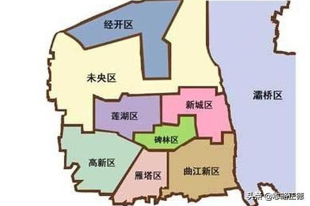 2023年西安铁一中学区划分图,小升初学区房划分2020
