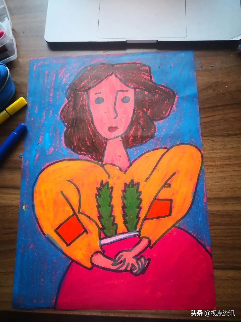 彩色的梦粉笔艺术字,彩色的梦语文课