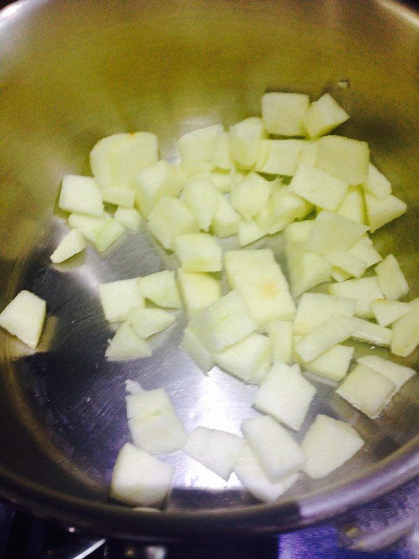 健康美味的幼儿零食的做法：苹果泥