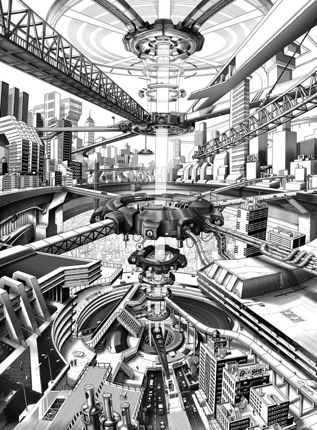 一点透视和两点透视的画法步骤,透视法可分形体透视和空气透视